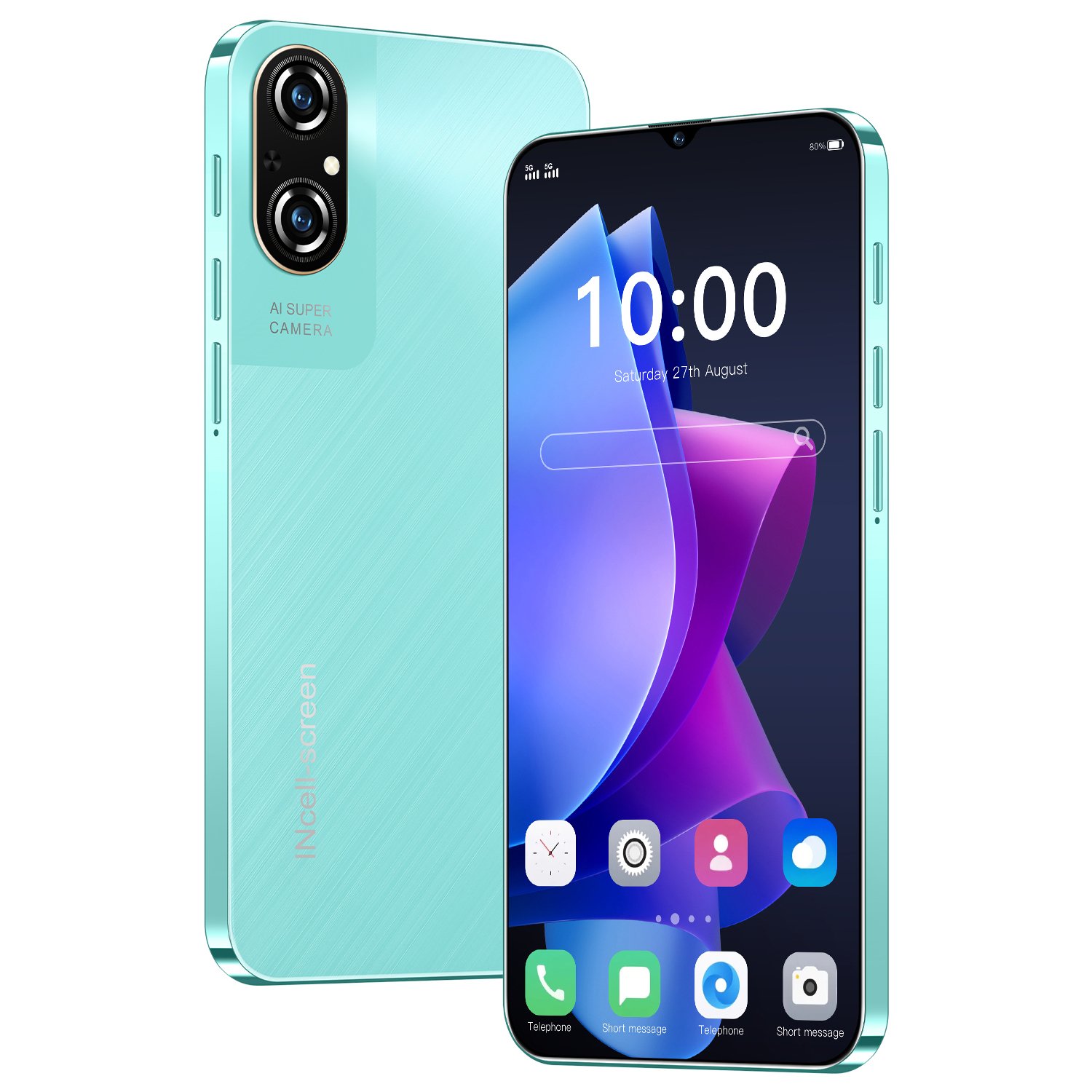 2024 New C67 phone 16GB+1TB 6.8-inch full screen 3g 4G 5g smartphone Android 14 10 Ultra-thin full fit all-in-one S23